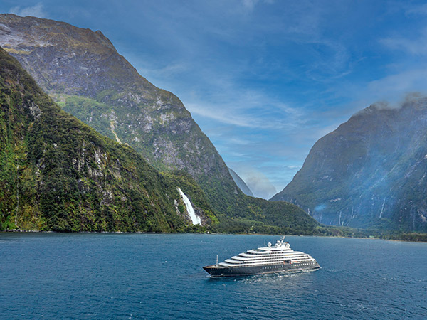 Scenic Eclipse II in Milford Sound new zealand