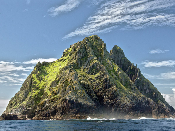 Skellig Michael in County Kerry, Ireland