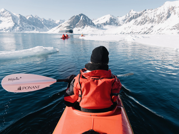 kayaking to Storo Island