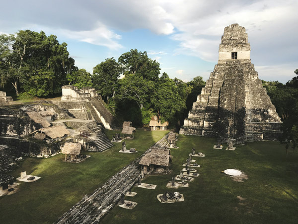 ancient city of Tikal in Guatemala, Central America