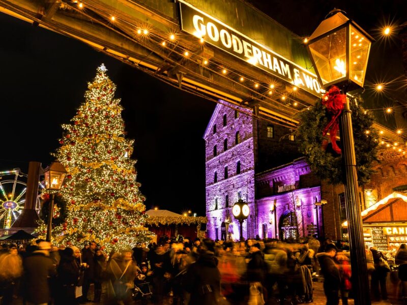 Toronto Christmas Market, Ontario, Canada