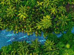 kayakers on Borocay Island