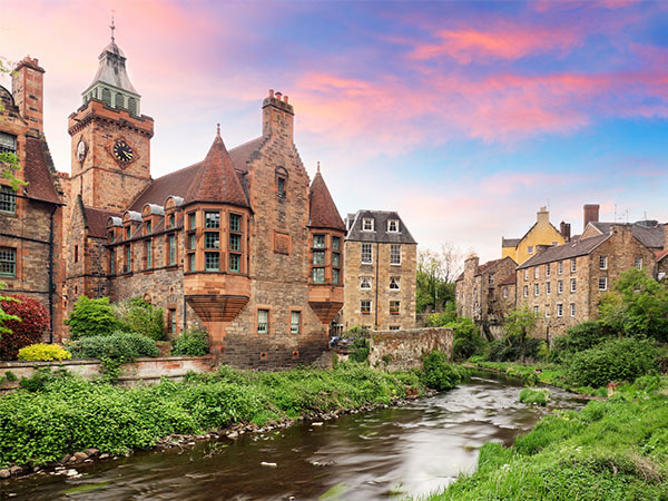 Edinburgh in Scotland