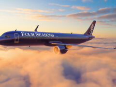 Four Seasons private jet
