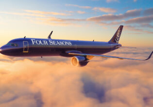 Four Seasons private jet