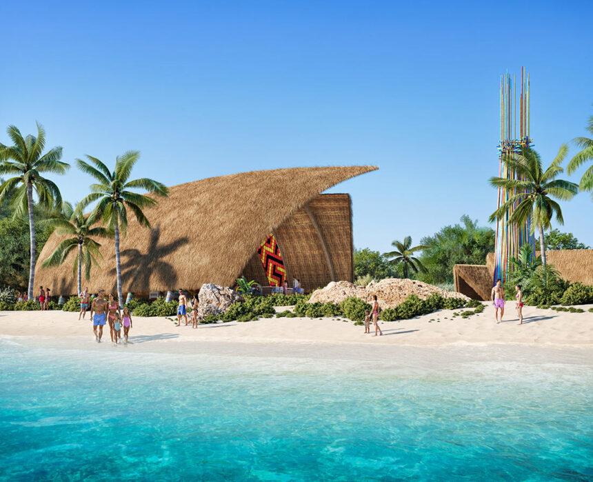 Lelepa vanuatu render of arrival bar