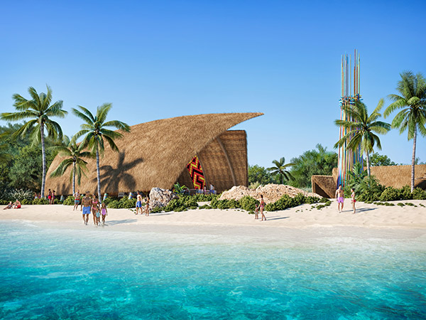 Lelepa vanuatu render of arrival bar
