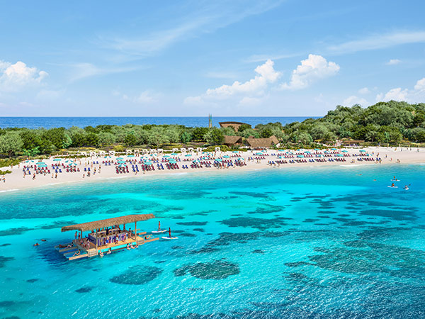 Lelepa vanuatu render of floating bar