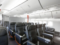 the seats onboard Jetstar’s Boeing 787 Dreamliner Business Class