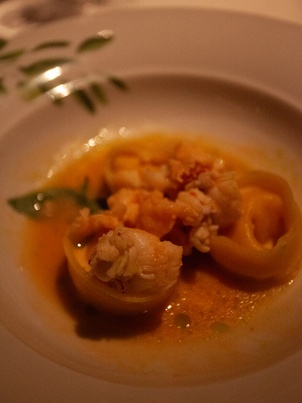 lobster tortelloni