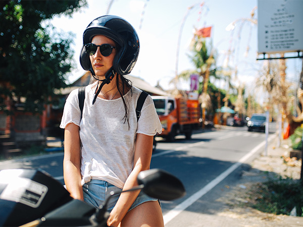 tourist in Bali