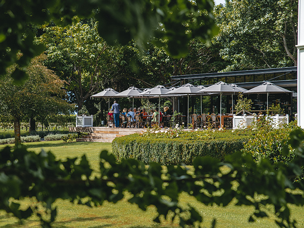 The Harvest Garden Dining at Destination Marlborough during the best time of year to visit New Zealand.