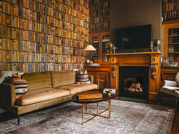 The beautifully restored library in Marlbrough New Zealand.