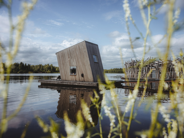 arctic bath in Sweden