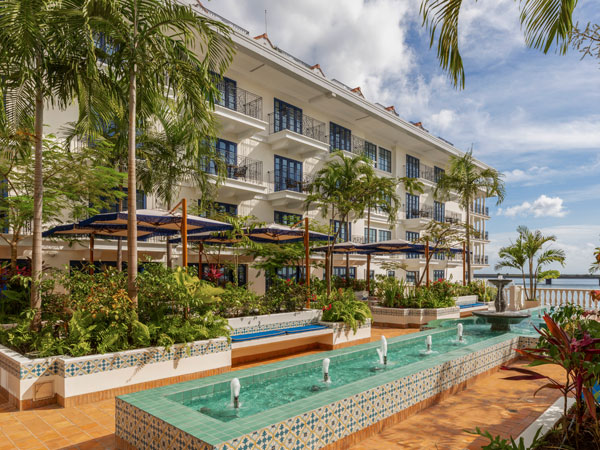 the hotel exterior of Sofitel Casco Viejo, Panama