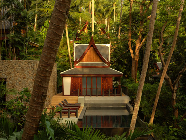 the Spa House at Amanpuri in Thailand