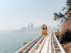 the Blue Line Park Sky Capsule, Busan