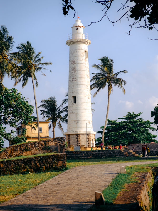 the Galle Lighthouse, Sri Lanka