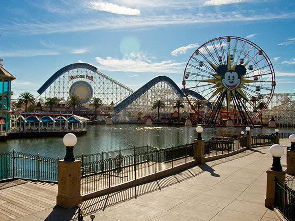 DisneyLand rollercoasters california