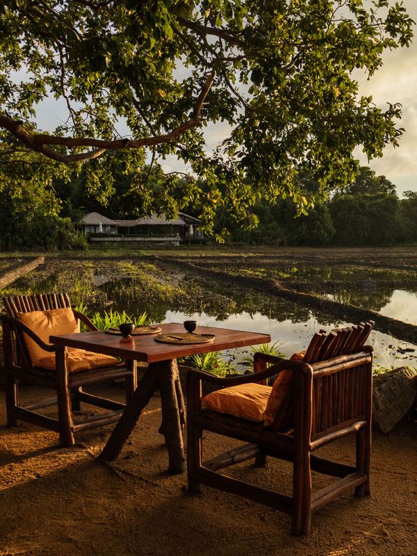 Kamatha dining experience at Uga Ulagalla, Sri Lanka