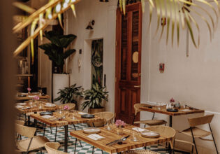 a look inside Kaandela restaurant, Panama