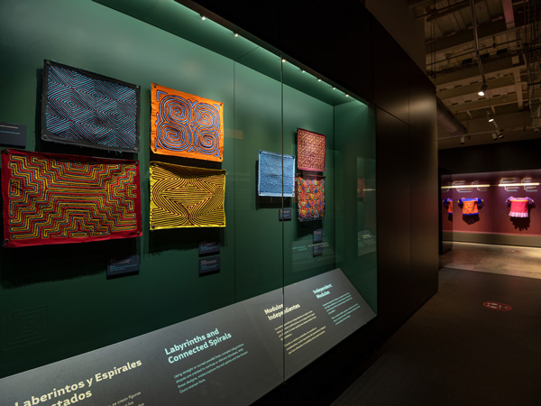 detailed exhibits at the Mola Museum, Panama