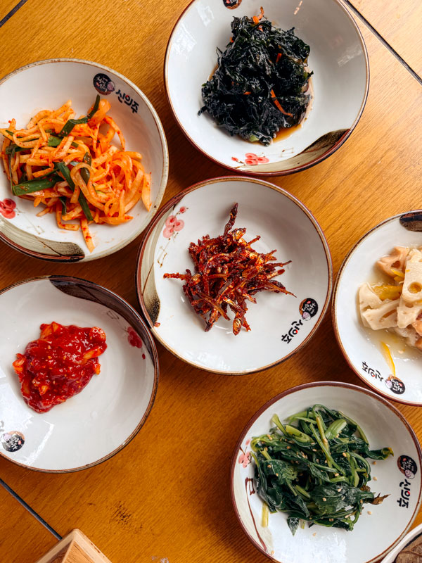 lunch at Yangdong Village, South Korea