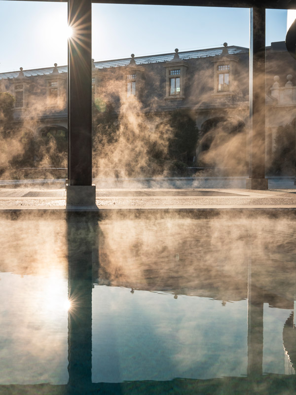 the De Montel thermal spa in Milan