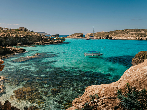 Malta's turquoise seas.