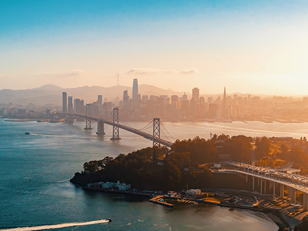San Francisco california road trip stop