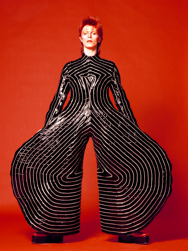 David Bowie’s jumpsuit at V&E East Storehouse