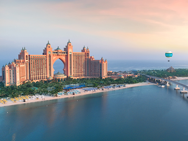 The Dubai Balloon at Atlantis.