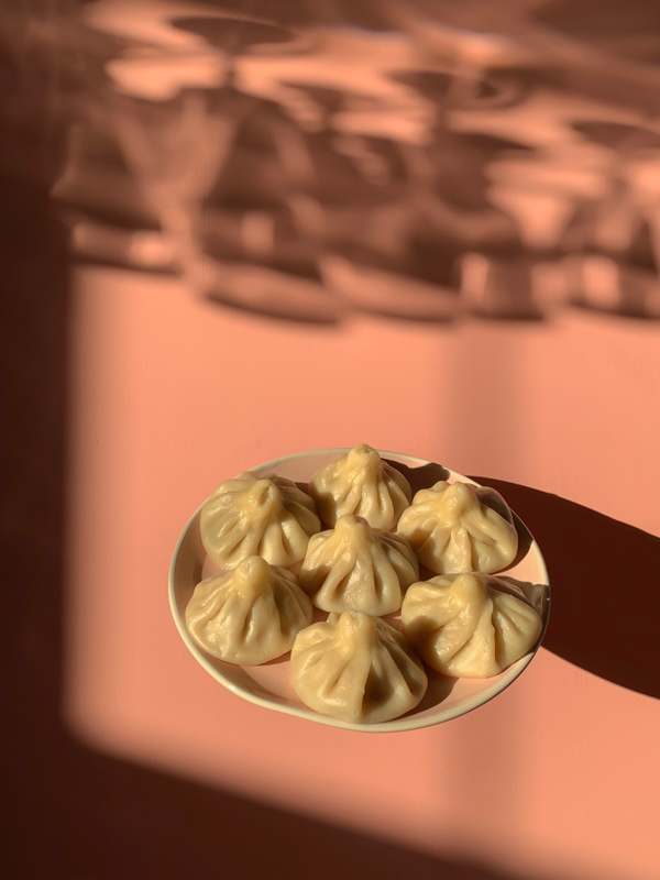 dumplings at Cafe Daphna