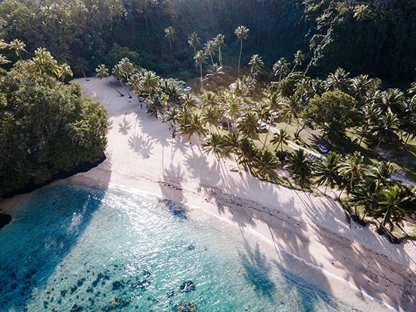 Vavau Beach in samoa