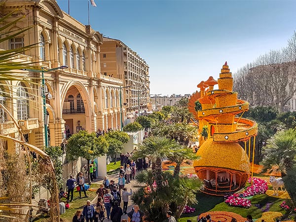 Lemon Festival in Menton