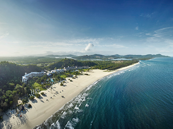 Shangri-La Rasa Ria aerial