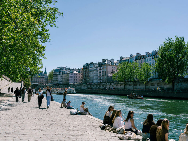 Paris makes a splash as the River Seine reopens for swimmers