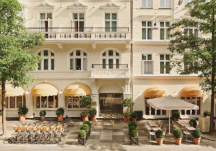 the front exterior of Hotel Bella Grande
