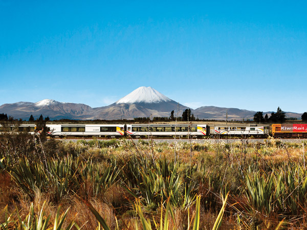 the Northern Explorer train, New Zealand's North Island