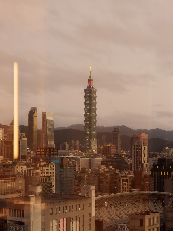 city views from Capella Taipei