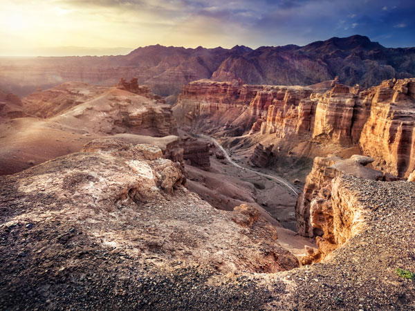 the Charyn Grand Canyon pictured above