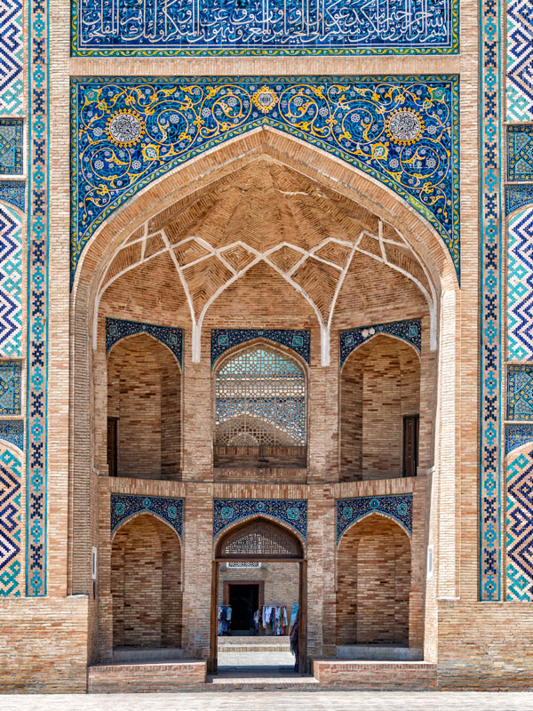 Barak Khan Madrash in Tashkent, Uzbekistan