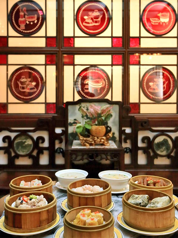 Guangzhou Yum-Cha table spread