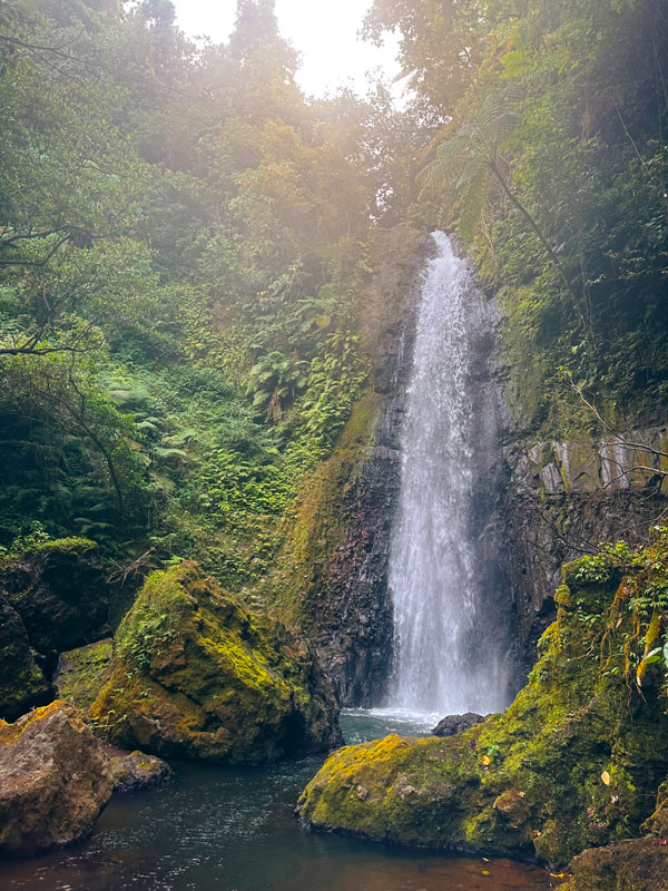 the Louniel Waterfall on Tanna Island in Vanuatu