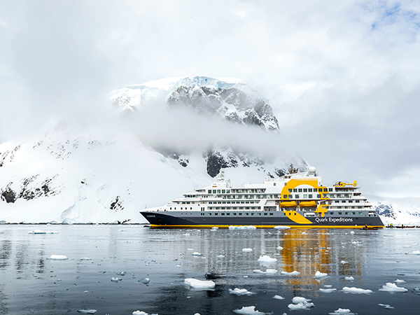 quark expeditions ship in antarctica