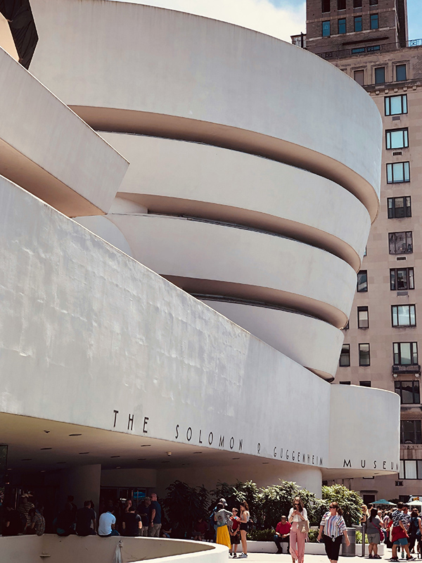 The Guggenheim Museum’s iconic spiralling exterior, a highlight of North America Epic Adventures.