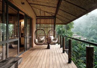 Gorilla Forest Lodge room balcony