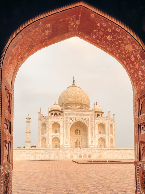 Taj Mahal in Agra, India