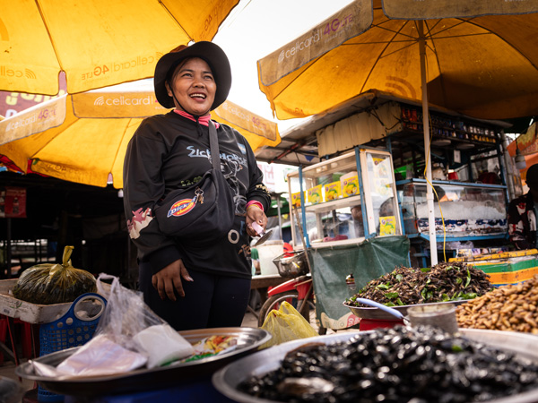 Markets in Siem Reap, Cambodia