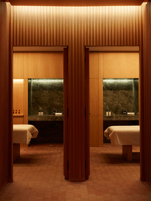 a large hammam at Maison CODAGE Spa, SO/ Paris